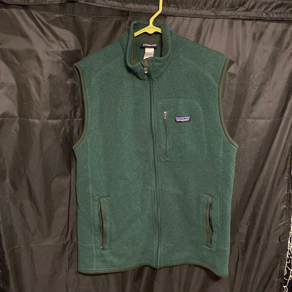 Patagonia vests various colors